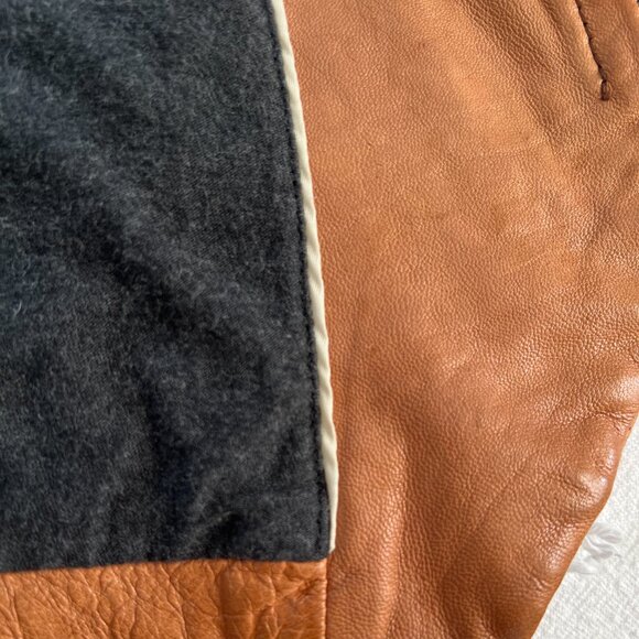 Banana Republic 100% Real Leather Women’s Fitted Biker Jacket – Size M - Picture 5 of 6